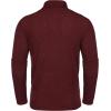 imageCOOFANDY Mens Casual Polo Shirts Long Sleeve Textured Knit Tee Shirt Wrok TshirtsWine Red