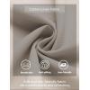 imageCOOFANDY Mens Casual Linen Pants Elastic Waist Drawstring Beach Summer Pants Lightweight Linen TrousersBeige