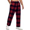 Navy Red Plaid