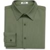imageCOOFANDY Mens Casual Button Down Shirt Long Sleeve Untucked Shirt Wrinkle Free Denim Dress ShirtArmy Green