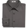 imageCOOFANDY Mens Casual Button Down Shirt Long Sleeve Untucked Shirt Wrinkle Free Denim Dress ShirtDark Grey