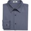 imageCOOFANDY Mens Casual Button Down Shirt Long Sleeve Untucked Shirt Wrinkle Free Denim Dress ShirtNavy Blue