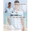 imageCOOFANDY Mens Casual Henley Shirt Short Sleeve Band Collar Shirt Summer Beach Hippie Vacation T Shirt with ButtonLight Grey
