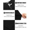 imageCOOFANDY Mens Cotton Henley Shirts Long Sleeve TShirts Casual Pullover Shirt Soft Stretch Basic Tees Fall TopsBlack 01  Grey Collar