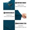 imageCOOFANDY Mens Cotton Henley Shirts Long Sleeve TShirts Casual Pullover Shirt Soft Stretch Basic Tees Fall TopsBlue