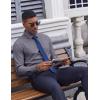 imageCOOFANDY Mens Dress Shirts Long Sleeve Casual Button Down Shirt Solid Wrinkle Free Formal Business ShirtsDark Grey