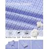 imageCOOFANDY Mens Dress Shirts Long Sleeve Plaid Cotton Button Down Shirts Wrinkle Free Business Casual ShirtBlue Plaid