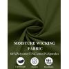 imageCOOFANDY Mens Dress Shirts Long Sleeve Regular Fit Formal Shirts Business Casual Button Down ShirtsArmy Green