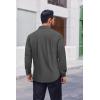 imageCOOFANDY Mens Dress Shirts Long Sleeve Regular Fit Formal Shirts Business Casual Button Down ShirtsDark Grey