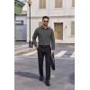 imageCOOFANDY Mens Dress Shirts Long Sleeve Regular Fit Formal Shirts Business Casual Button Down ShirtsDark Grey