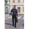 imageCOOFANDY Mens Dress Shirts Long Sleeve Regular Fit Formal Shirts Business Casual Button Down ShirtsNavy Blue