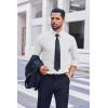 imageCOOFANDY Mens Dress Shirts Long Sleeve Regular Fit Formal Shirts Business Casual Button Down ShirtsWhite
