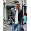 imageCOOFANDY Mens Henley Long Sleeve Shirts Casual Button TShirt Pullover Basic Tees with PocketWhite