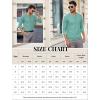 imageCOOFANDY Mens Henley Shirts Long Sleeve Basic Waffle Pique Pullover TShirt with PocketGrey Green