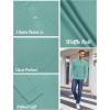 imageCOOFANDY Mens Henley Shirts Long Sleeve Basic Waffle Pique Pullover TShirt with PocketGrey Green