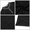 imageCOOFANDY Mens Henley Shirts Long Sleeve Casual Button V Neck TShirt Lightweight Fashion Pullover ShirtsBlack