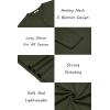 imageCOOFANDY Mens Henley Shirts Long Sleeve Lightweight Button TShirt Casual Basic Tee TopArmy Green