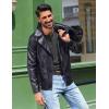 imageCOOFANDY Mens Henley Shirts Long Sleeve TShirt Lightweight Fashion Casual Pullover Tee ShirtDark Grey
