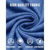 imageCOOFANDY Mens Henley TShirt Long Sleeve Casual Lightweight Pullover Shirts Soft Stretch Basic Tees Fall TopsBlue