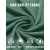 imageCOOFANDY Mens Henley TShirt Long Sleeve Casual Lightweight Pullover Shirts Soft Stretch Basic Tees Fall TopsGreen
