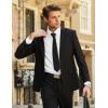 imageCOOFANDY Mens Long Sleeve Button Down Shirts Casual Untucked Shirts for Men Dress Shirts Wedding ShirtsA White