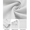 imageCOOFANDY Mens Long Sleeve Button Down Shirts Casual Untucked Shirts for Men Dress Shirts Wedding ShirtsA White