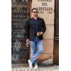 imageCOOFANDY Mens Long Sleeve Button Down Shirts Casual Untucked Shirts for Men Dress Shirts Wedding ShirtsAnchornavy