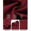 imageCOOFANDY Mens Long Sleeve Button Down Shirts Casual Untucked Shirts for Men Dress Shirts Wedding ShirtsBurgundy