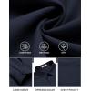 imageCOOFANDY Mens Long Sleeve Button Down Shirts Casual Untucked Shirts for Men Dress Shirts Wedding ShirtsDark Blue