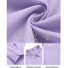 imageCOOFANDY Mens Long Sleeve Button Down Shirts Casual Untucked Shirts for Men Dress Shirts Wedding ShirtsLavender