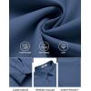 imageCOOFANDY Mens Long Sleeve Button Down Shirts Casual Untucked Shirts for Men Dress Shirts Wedding ShirtsNavy Blue