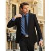 imageCOOFANDY Mens Long Sleeve Button Down Shirts Casual Untucked Shirts for Men Dress Shirts Wedding ShirtsNavy Blue