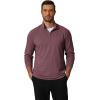 imageCOOFANDY Mens Quarter Zip Pullover Mock Neck Golf Shirts Casual Long Sleeve ShirtDark Red