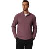 imageCOOFANDY Mens Quarter Zip Pullover Mock Neck Golf Shirts Casual Long Sleeve ShirtDark Red