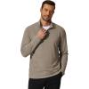 imageCOOFANDY Mens Quarter Zip Pullover Mock Neck Golf Shirts Casual Long Sleeve ShirtKhaki
