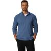 imageCOOFANDY Mens Quarter Zip Pullover Mock Neck Golf Shirts Casual Long Sleeve ShirtNavy