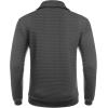 imageCOOFANDY Mens Quarter Zip Sweatshirt Long Sleeve Casual Waffle Pullover Hoodies with PocketDark Grey