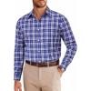 Navy White Plaid
