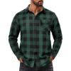 Green Black Plaid