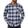 Navy White Plaid