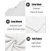 imageCOOFANDY Mens Crew Neck TShirt Long Sleeve Casual Pullover Tees Soft Stretch Basic Tee ShirtsAwhite