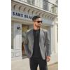 imageCOOFANDY Mens Henley Shirts Long Sleeve Casual Button Shirts Fashion Lightweight Pullover ShirtsAll Black