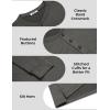 imageCOOFANDY Mens Henley Shirts Long Sleeve Casual Button Shirts Fashion Lightweight Pullover ShirtsDark Grey