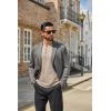 imageCOOFANDY Mens Henley Shirts Long Sleeve Casual Button Shirts Fashion Lightweight Pullover ShirtsKhaki