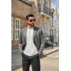 imageCOOFANDY Mens Henley Shirts Long Sleeve Casual Button Shirts Fashion Lightweight Pullover ShirtsWhite