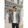 imageCOOFANDY Mens Henley Shirts Long Sleeve Casual Button Shirts Fashion Lightweight Pullover ShirtsWhite