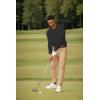 imageCOOFANDY Mens Long Sleeve Polo Shirts Quick Dry Moisture Wicking Lightweight Golf Shirts Casual Collared ShirtBlack