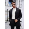 imageCOOFANDY Mens Mock Turtleneck Long Sleeve Shirts Basic Thermal Turtle Neck Undershirt Lightweight Pullover Sweaters TopAwhite