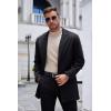 imageCOOFANDY Mens Mock Turtleneck Long Sleeve Shirts Basic Thermal Turtle Neck Undershirt Lightweight Pullover Sweaters TopKhaki