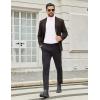 imageCOOFANDY Mens Turtleneck Shirts Slim Fit Shirt Tops Lightweight Pullover Thermal Sweater Casual Long Sleeve ShirtWhite